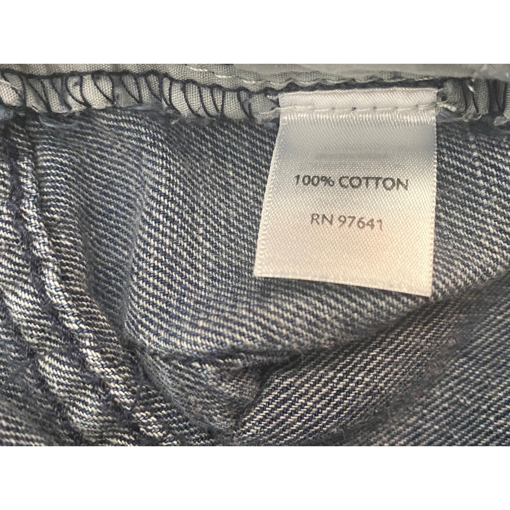 J. Jill Weekender Women 4 Medium Wash Straight Leg 100% Cotton Denim Jeans - Picture 6 of 6